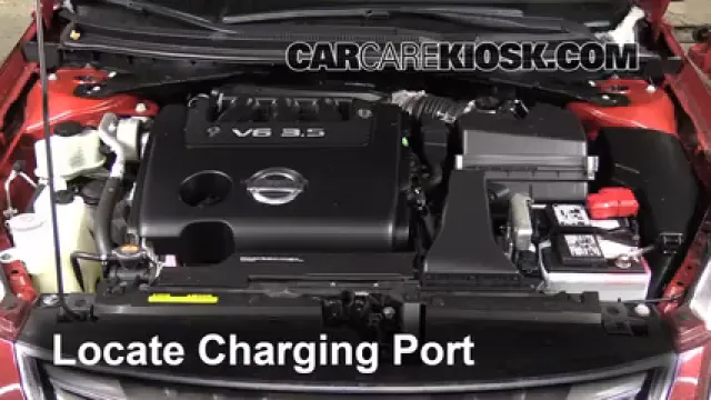 2011 Nissan Altima SR 3.5L V6 Sedan Aire Acondicionado Agregar Freón